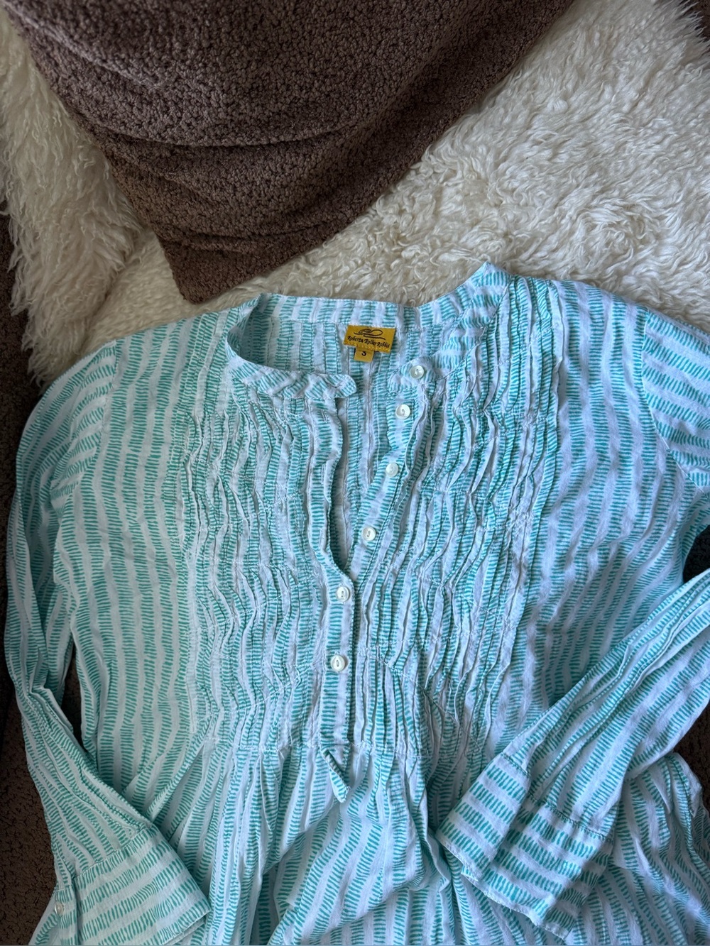 Roberta Roller Rabbit Tunic Top - Picture 2 of 5